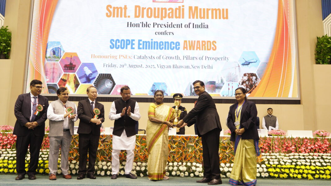 SAIL receives SCOPE Eminence Award for R&D, Technology Development & Innovation for 2022–23 SAIL receives SCOPE Eminence Award for R&D, Technology Development & Innovation for 2022–23