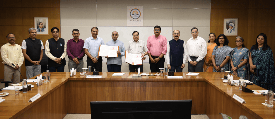 IIM Nagpur and Raisoni Education Group Sign MoU to Promote Academic Excellence IIM Nagpur and Raisoni Education Group Sign MoU to Promote Academic Excellence