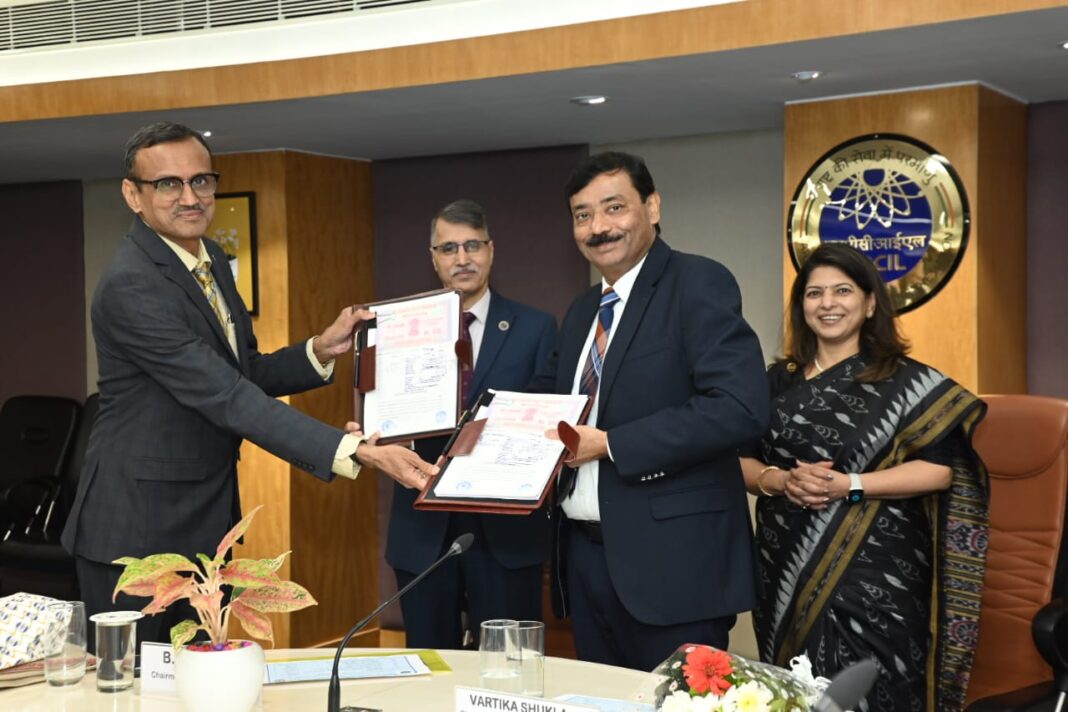 EIL and NPCIL inked MOU for providing Engineering Services for development of Bharat Small Modular Reactor (BSMR) EIL and NPCIL inked MOU for providing Engineering Services for development of Bharat Small Modular Reactor (BSMR)
