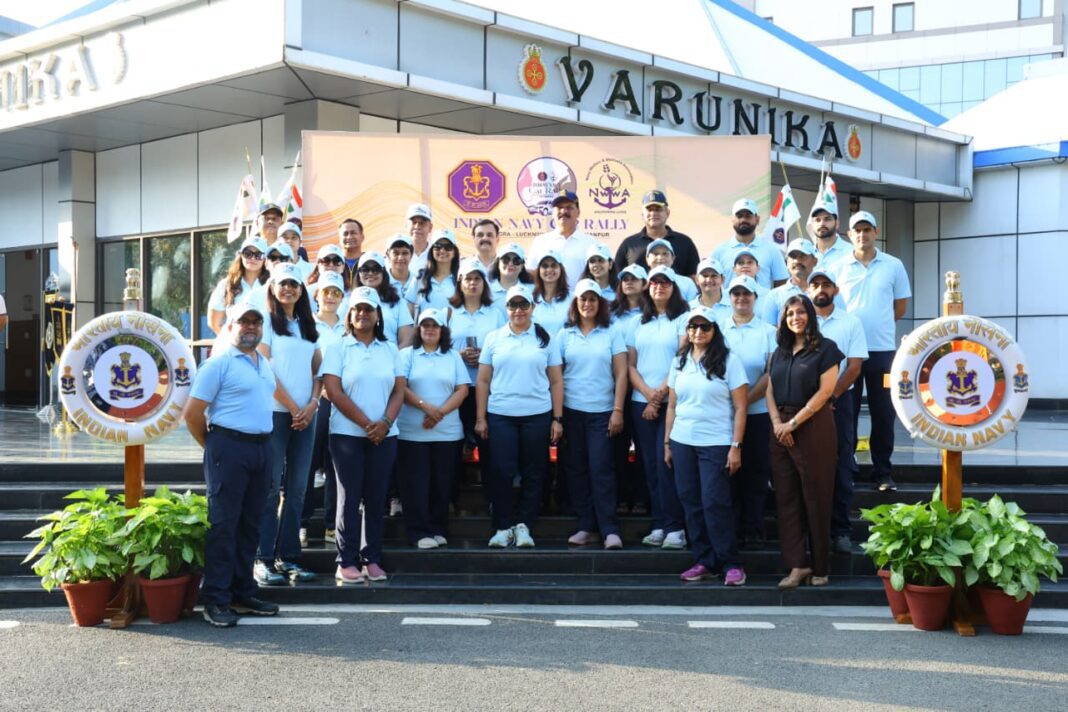 Indian Navy Launches 1,700-Km Car Rally to Strengthen National Outreach in Uttar Pradesh Indian Navy Launches 1,700-Km Car Rally to Strengthen National Outreach in Uttar Pradesh