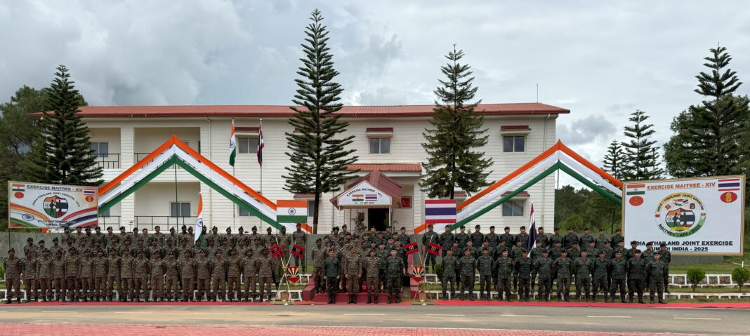 India-Thailand Joint Military Exercise MAITREE-XIV Begins in Meghalaya India-Thailand Joint Military Exercise MAITREE-XIV Begins in Meghalaya