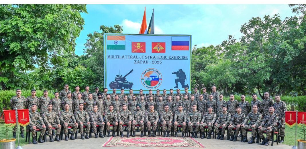 Indian Armed Forces Contingent Departs for Exercise ZAPAD 2025 in Russia Indian Armed Forces Contingent Departs for Exercise ZAPAD 2025 in Russia