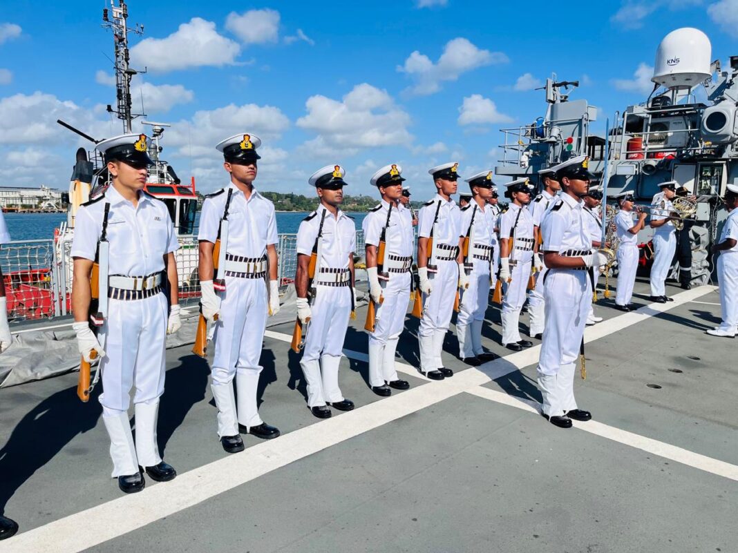 Indian Navy’s First Training Squadron Makes Historic Port Call at Mombasa, Kenya Indian Navy’s First Training Squadron Makes Historic Port Call at Mombasa, Kenya