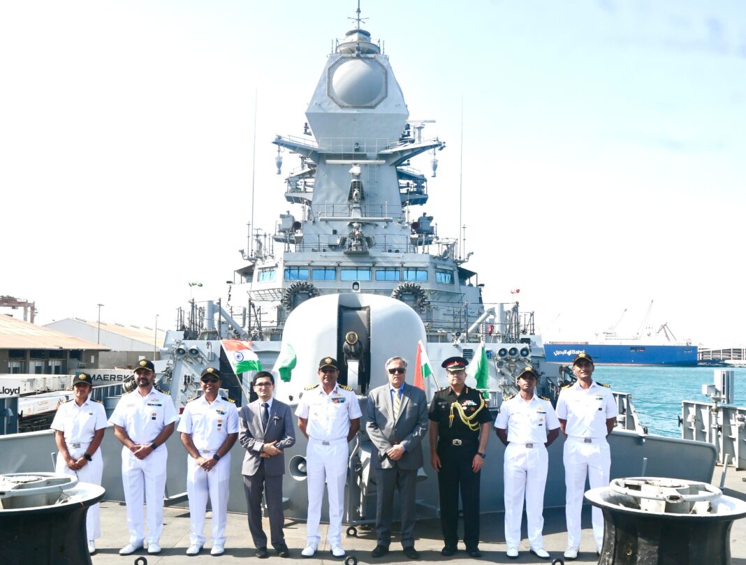 Indian Naval Ships Tamal and Surat Depart Jeddah After Passage Exercise with Saudi Arabia Navy. Indian Naval Ships Tamal and Surat Depart Jeddah After Passage Exercise with Saudi Arabia Navy.