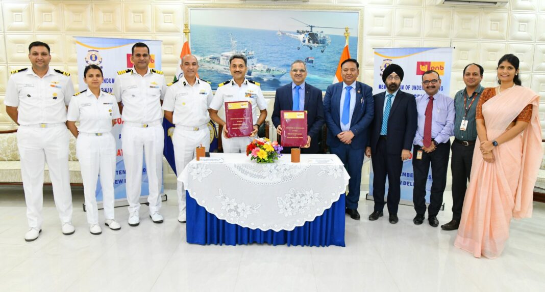 PNB Signs MoU with Indian Coast Guard to Provide Enhanced Insurance and Benefits PNB Signs MoU with Indian Coast Guard to Provide Enhanced Insurance and Benefits