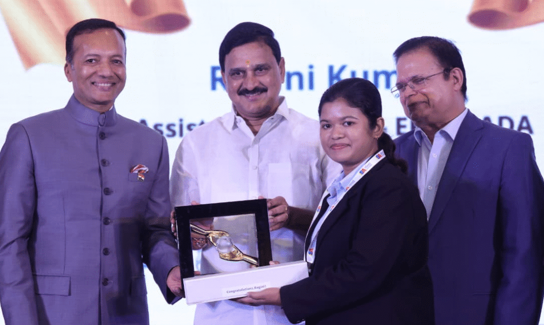 Jindal Steel’s Ragini Kumari Wins Indian Steel Association’s Wings of Steel Award for Gender and Diversity Jindal Steel’s Ragini Kumari Wins Indian Steel Association’s Wings of Steel Award for Gender and Diversity