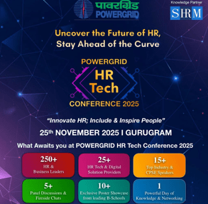 POWERGRID to Host HR Tech Conference 2025 in Gurugram on November 25 POWERGRID to Host HR Tech Conference 2025 in Gurugram on November 25