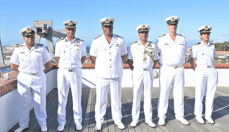 Indian Coast Guard Ship Sachet Makes Maiden Visit to South Africa, Strengthening Maritime Cooperation Indian Coast Guard Ship Sachet Makes Maiden Visit to South Africa, Strengthening Maritime Cooperation