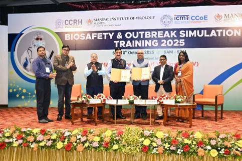 CCRH and MAHE Collaborate to Strengthen Public Health Preparedness through Biosafety Training and Research Partnership CCRH and MAHE Collaborate to Strengthen Public Health Preparedness through Biosafety Training and Research Partnership