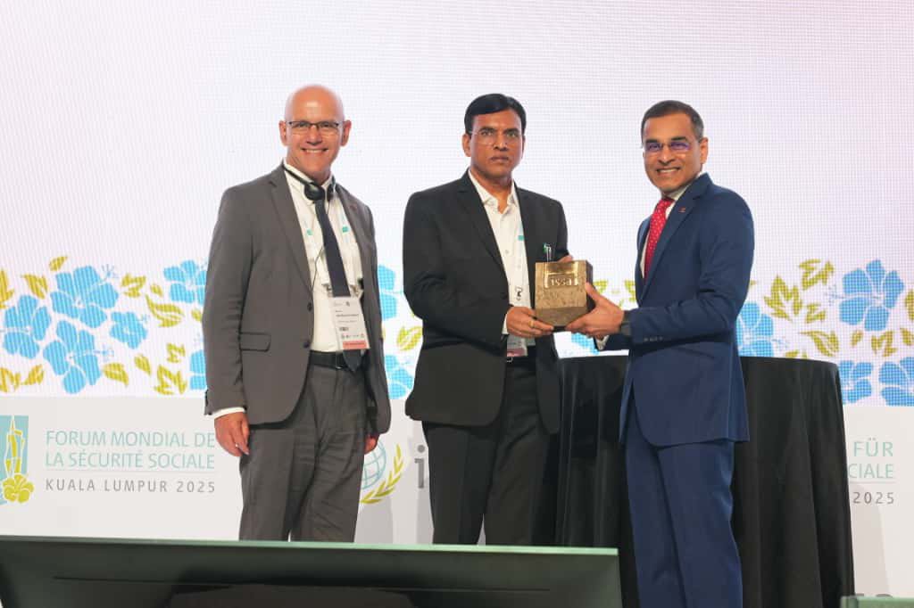 India Receives Prestigious ISSA Award 2025 for Outstanding Achievement in Social Security 1 PSU 1 4
