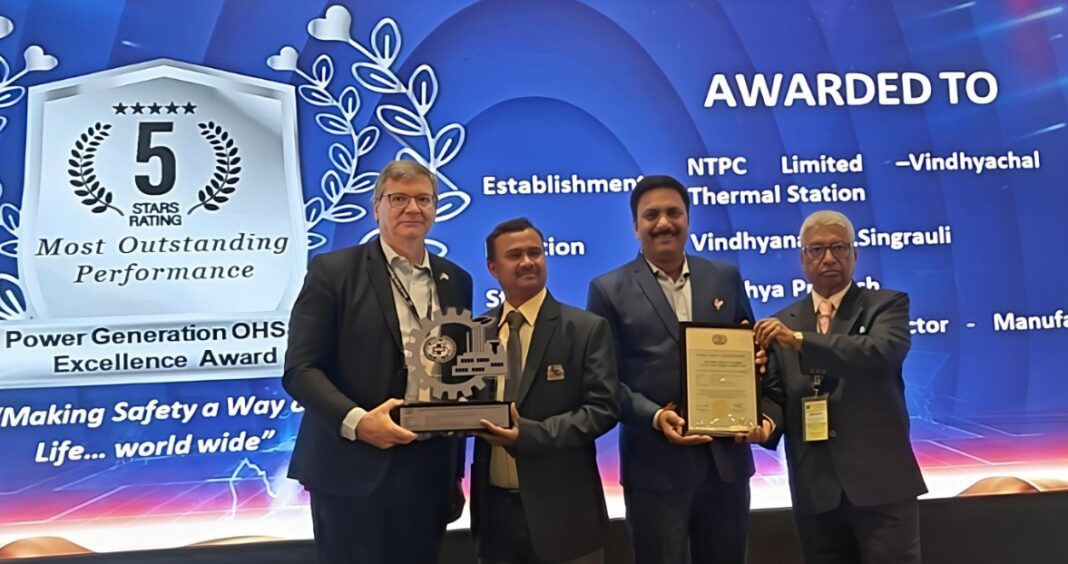 NTPC Vindhyachal Honoured with Prestigious WSO Platinum Award 2025 for Safety Excellence NTPC Vindhyachal Honoured with Prestigious WSO Platinum Award 2025 for Safety Excellence