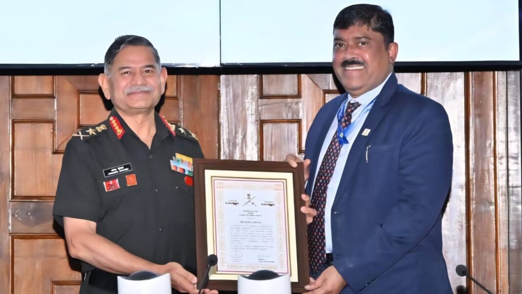 BPCL Executive Recognized by Indian Army for Outstanding Support During Operation Sindoor BPCL Executive Recognized by Indian Army for Outstanding Support During Operation Sindoor