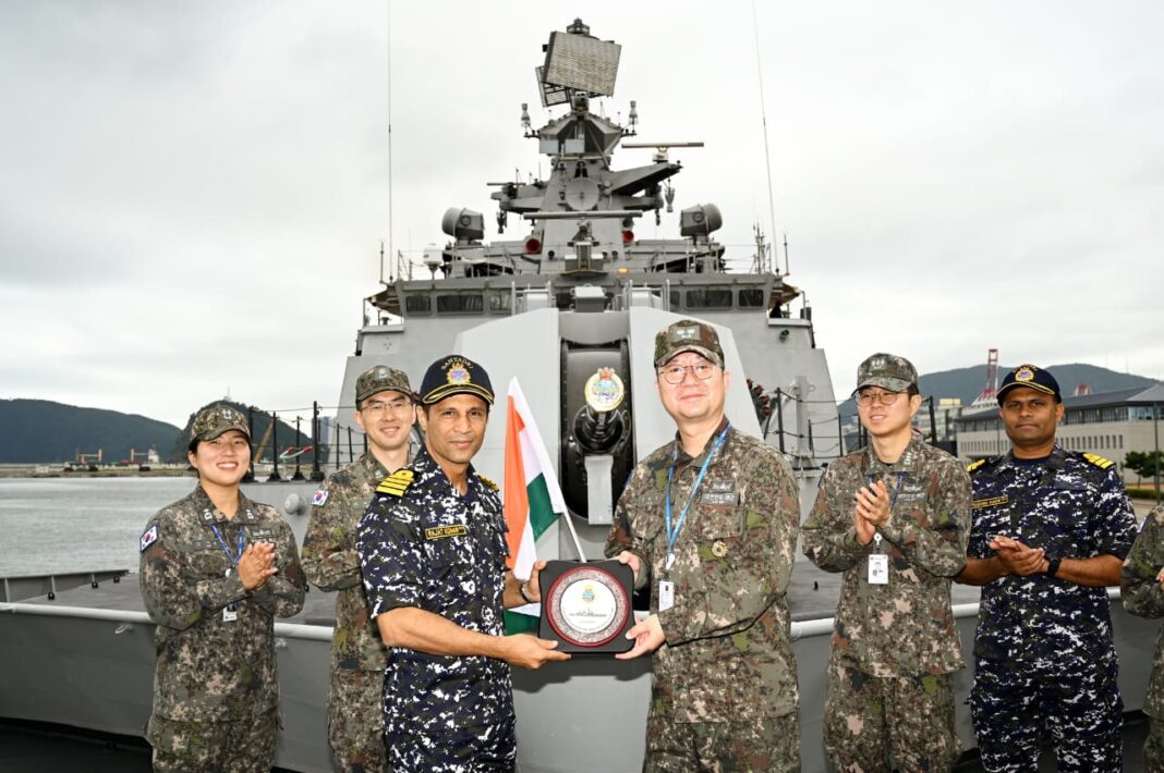 India and South Korea Launch Inaugural Navy Bilateral Exercise in Busan India and South Korea Launch Inaugural Navy Bilateral Exercise in Busan