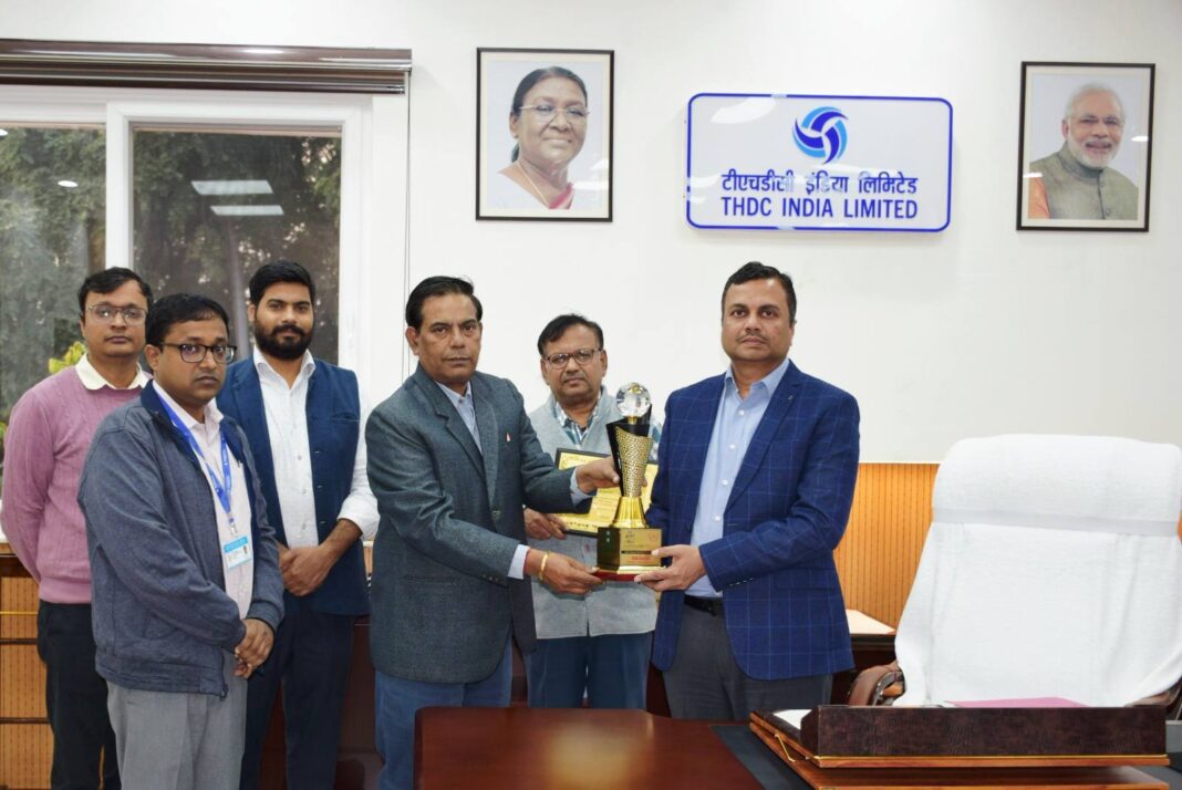 THDC India Limited Wins Global Sustainability Award 2025 for Clean Energy Innovation THDC India Limited Wins Global Sustainability Award 2025 for Clean Energy Innovation