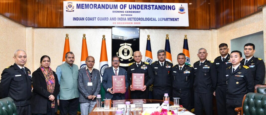 BHARTIYA TATRAKSHAK AND INDIA METEOROLOGICAL DEPARTMENT FORGE LANDMARK PARTNERSHIP TO STRENGTHEN MARITIME SAFETY AND WEATHER RESILIENCE BHARTIYA TATRAKSHAK AND INDIA METEOROLOGICAL DEPARTMENT FORGE LANDMARK PARTNERSHIP TO STRENGTHEN MARITIME SAFETY AND WEATHER RESILIENCE
