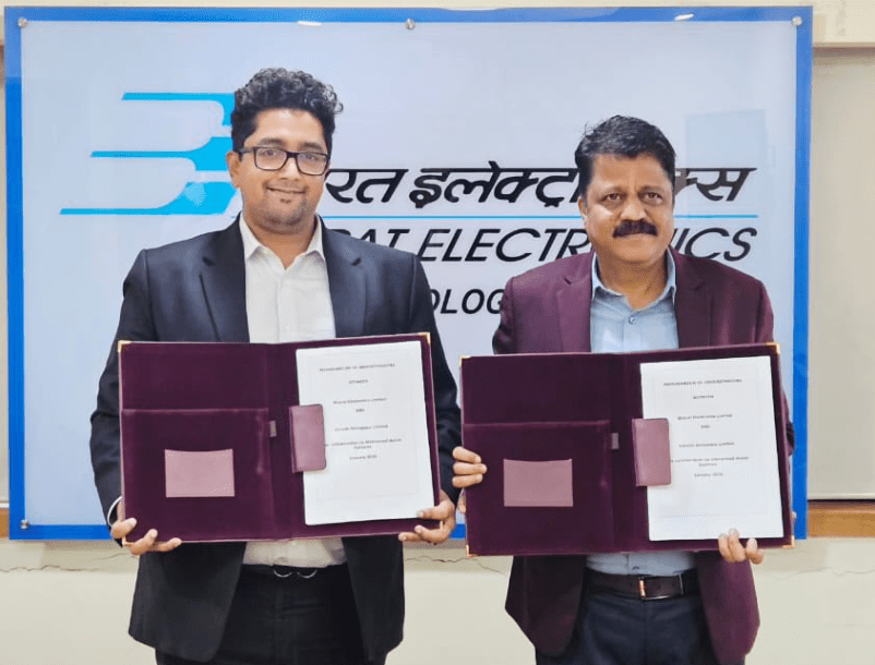 BEL Signs MoU with Garuda Aerospace for Indigenous Unmanned Aerial Systems BEL Signs MoU with Garuda Aerospace for Indigenous Unmanned Aerial Systems
