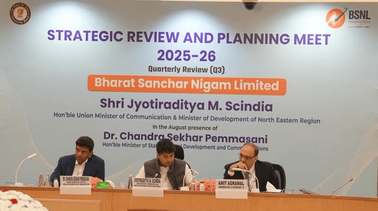 BSNL Reviews Growth Roadmap at Strategic Review & Planning Meet in New Delhi BSNL Reviews Growth Roadmap at Strategic Review & Planning Meet in New Delhi