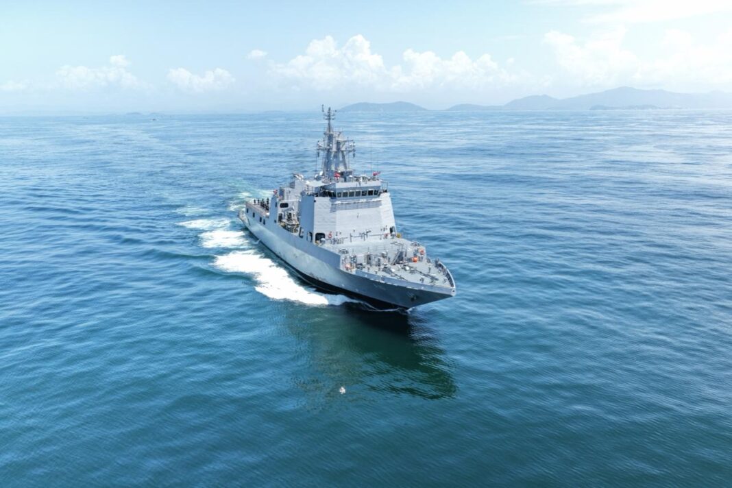 Indian Navy Samarthak Warship to Be Commissioned on October 16 Indian Navy multi-purpose warship Samarthak