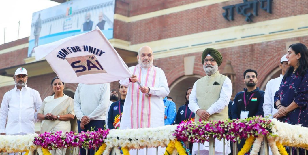 Amit Shah Flags Off Run for Unity in Delhi on Sardar Patel’s 151st Birth Anniversary Run for Unity in New Delhi flagged off by Amit Shah on Rashtriya Ekta Diwas 2026